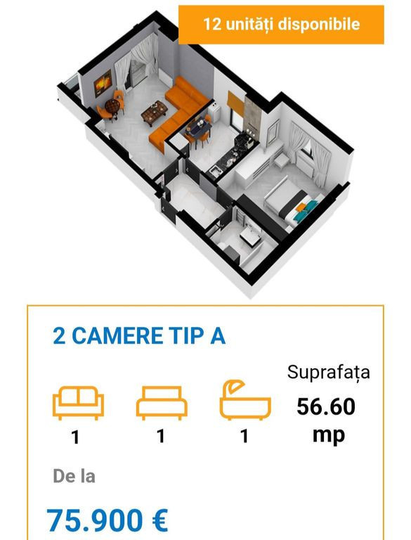 Apartamente noi sector 5 cu terminare constructie septemb...