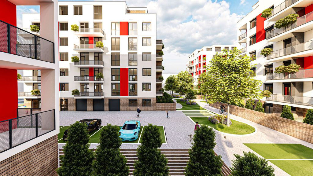 Apartament cu grădină ARED CITY RED 9