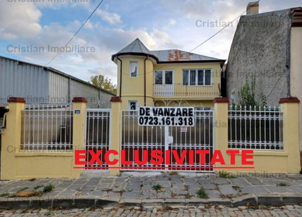 EXCLUSIVITATE! Vila P+1, teren 391 mp, zona ULTRACENTRALA