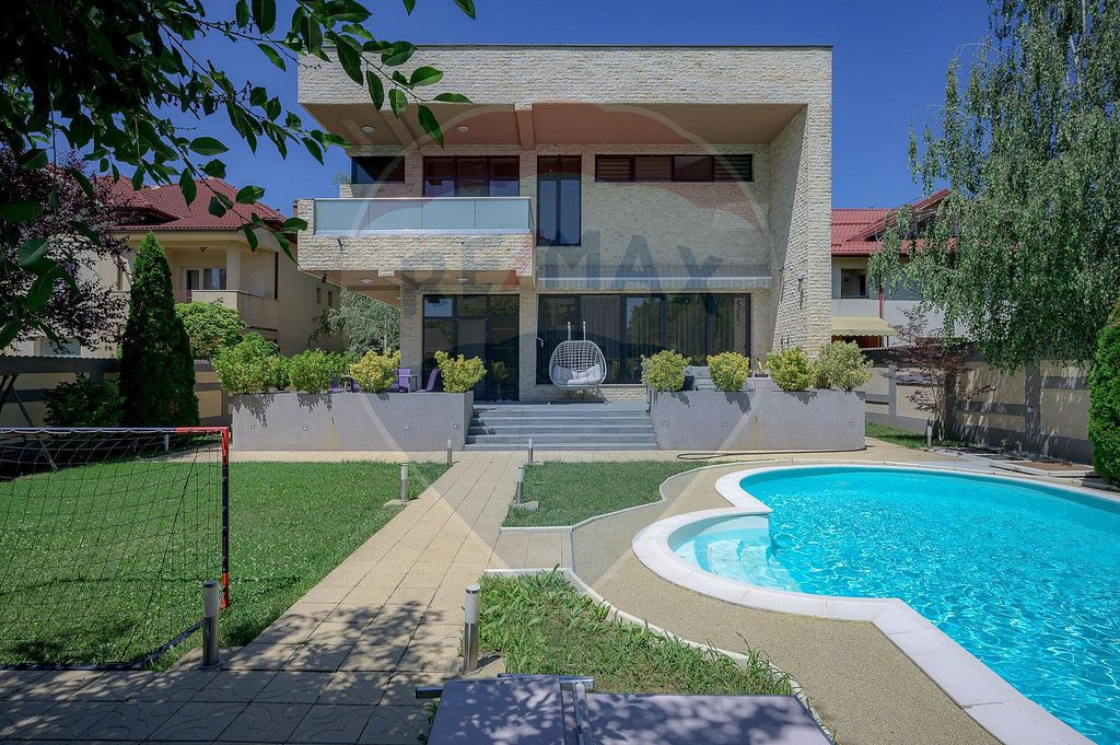 Luxury mediterranean villa | Pipera | Piscina & Foisor | ...