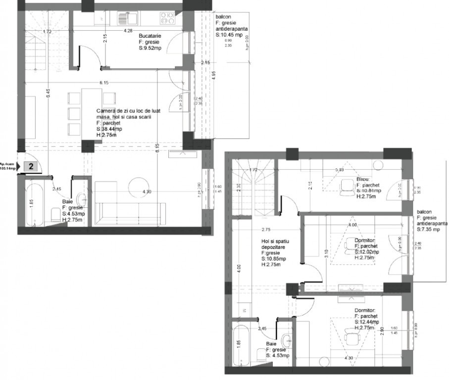 Apartament 4 camere in bloc nou, Avantgarden3 Brasov