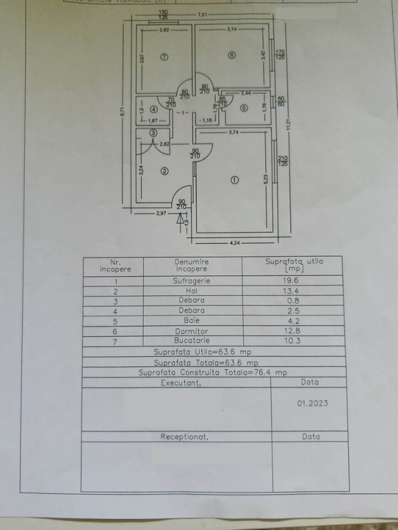 ULTRACENTRAL - 2cam, 1A, dec, p/7, 64mp utili, bl.'92 - 7800