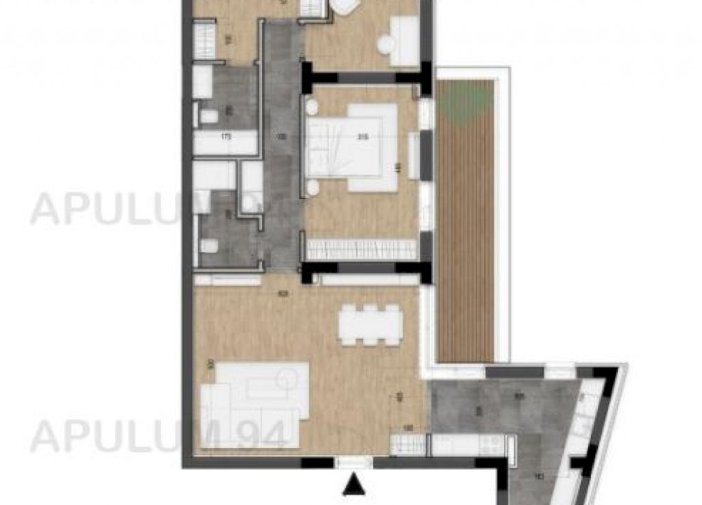 Apartament 4 camere 107mp | Licurg 2 | Cartierul Armenesc