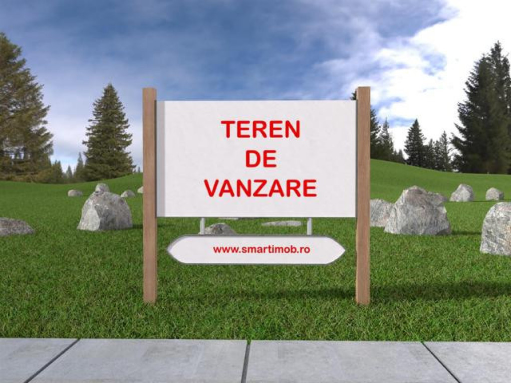 Teren intravilan 3600 mp zona Prejmer