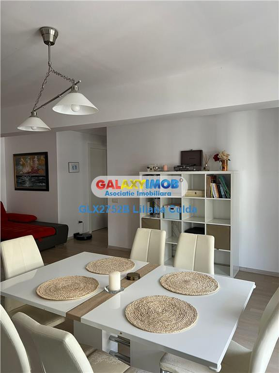 De inchiriat apartament 3 camere Baneasa Petrom City loc pa