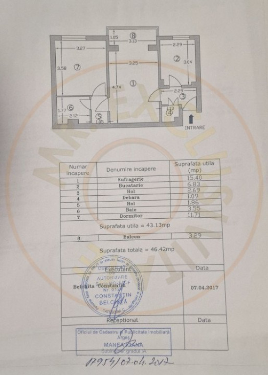 Apartament 2 camere Gh. Doja