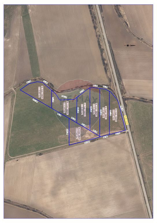 Teren De vânzare cu Proiect Parc Fotovoltaic Autorizat