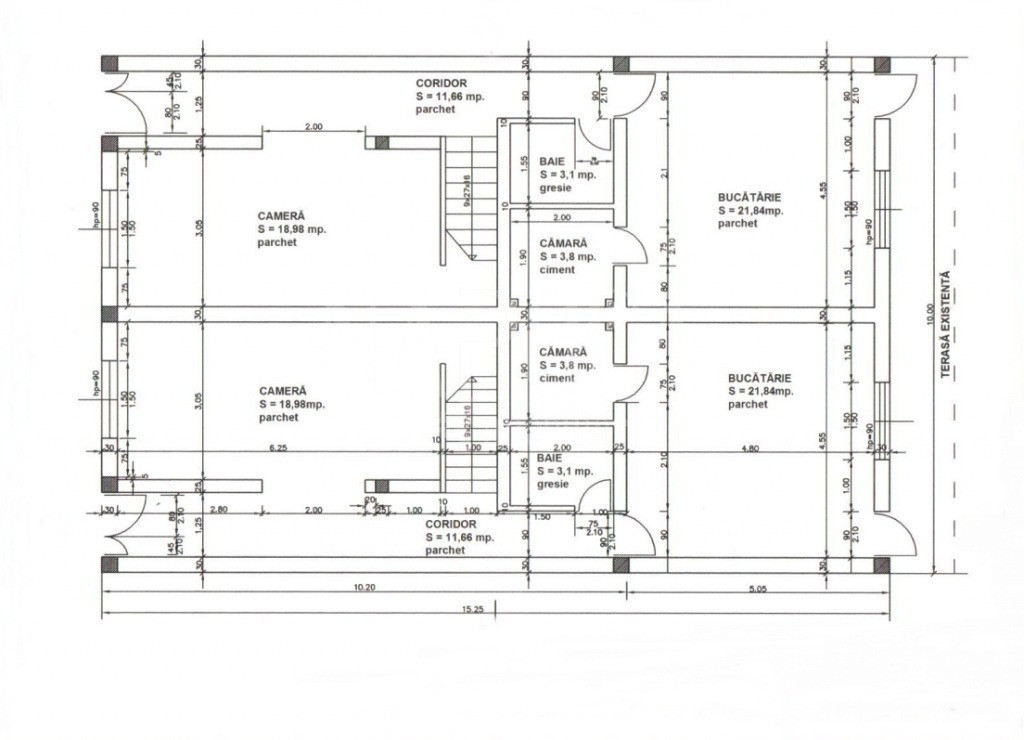 Duplex in Zona Iulius Mall!