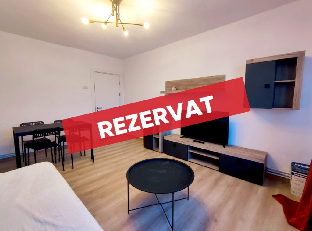 Apartament 2 camere, zona Podgoria comision 0%, mobilat si u