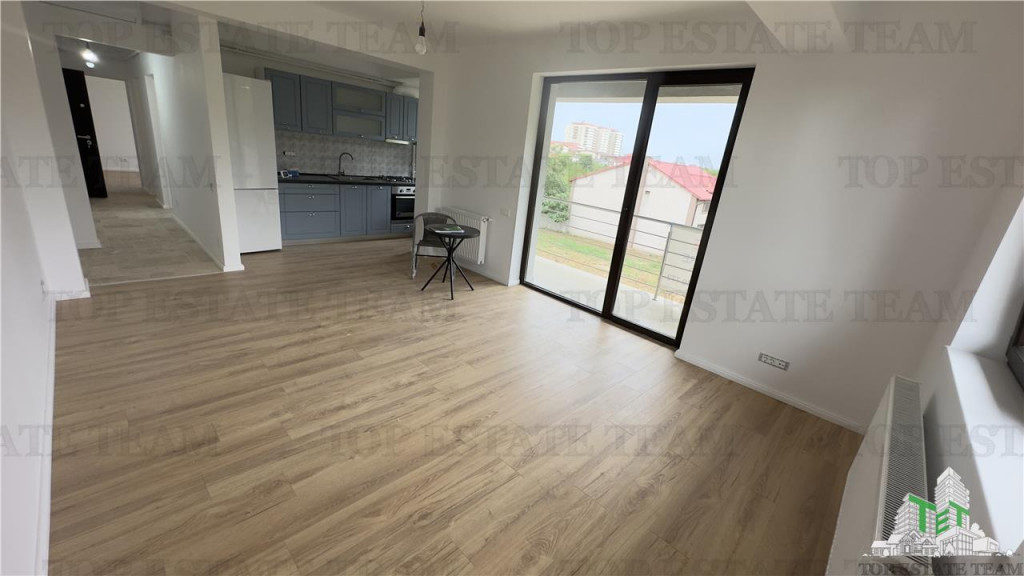 Apartament de 3 camere in bloc nou ( 2 etaje ) la cheie, cu