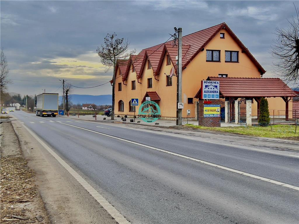 Pensiune 7 camere si 3 apartamente ,loc. Albesti la 6 km de