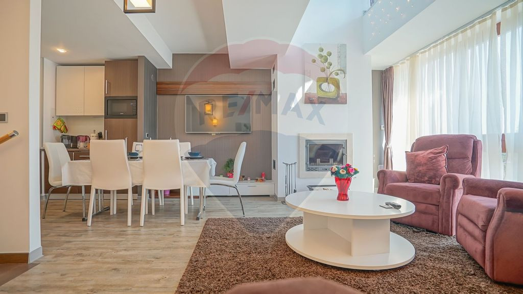 Penthouse pe 3 nivele in Silver Mountain - Poiana Brașov