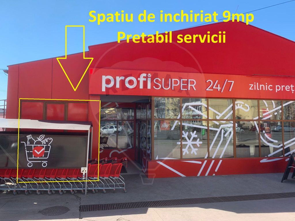 Spațiu comercial / 9mp / adiacent PROFI / Micro 6