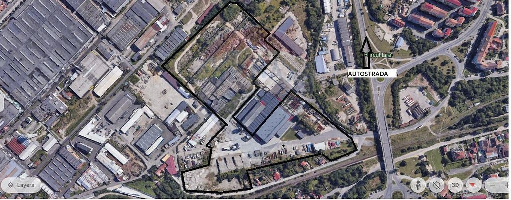 Spațiu industrial 8 HA - platforma CONSTRUCTII S.A.