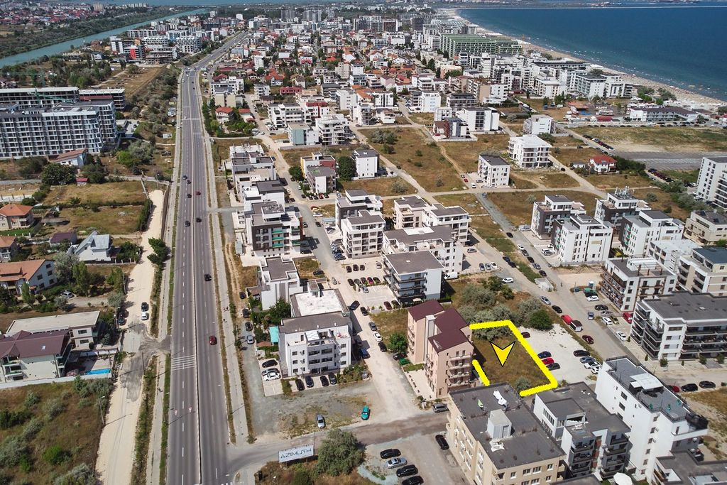 Teren intravilan cu proiect pensiune P+2 Mamaia Sat