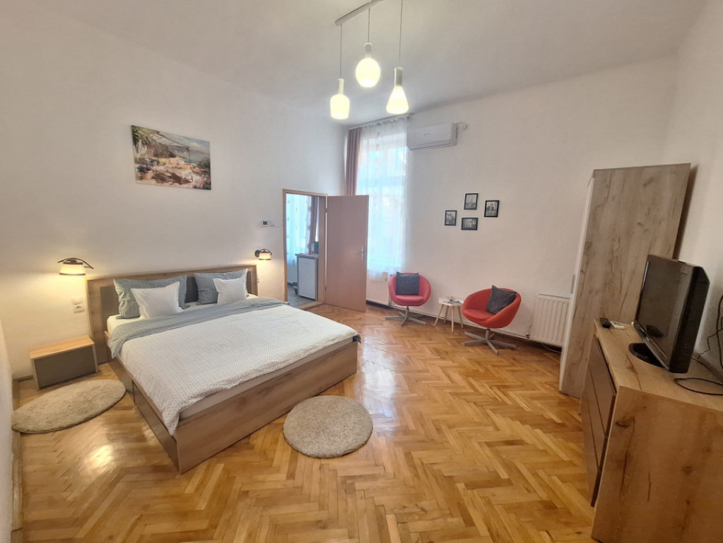 Apartament 2 camere, mobilat și utilat, zona centrală Sibi