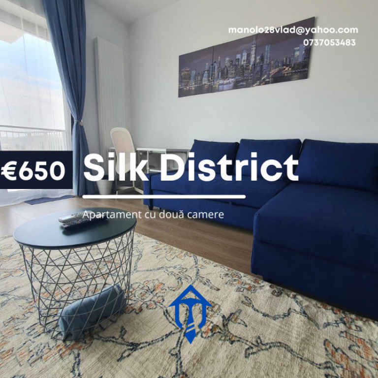 Prima închiriere: Apartament cu două camere, Silk District