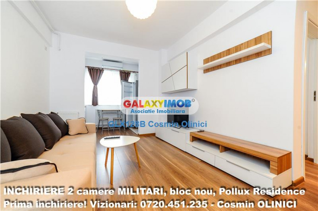 2 camere bloc nou Militari, Pollux Residence