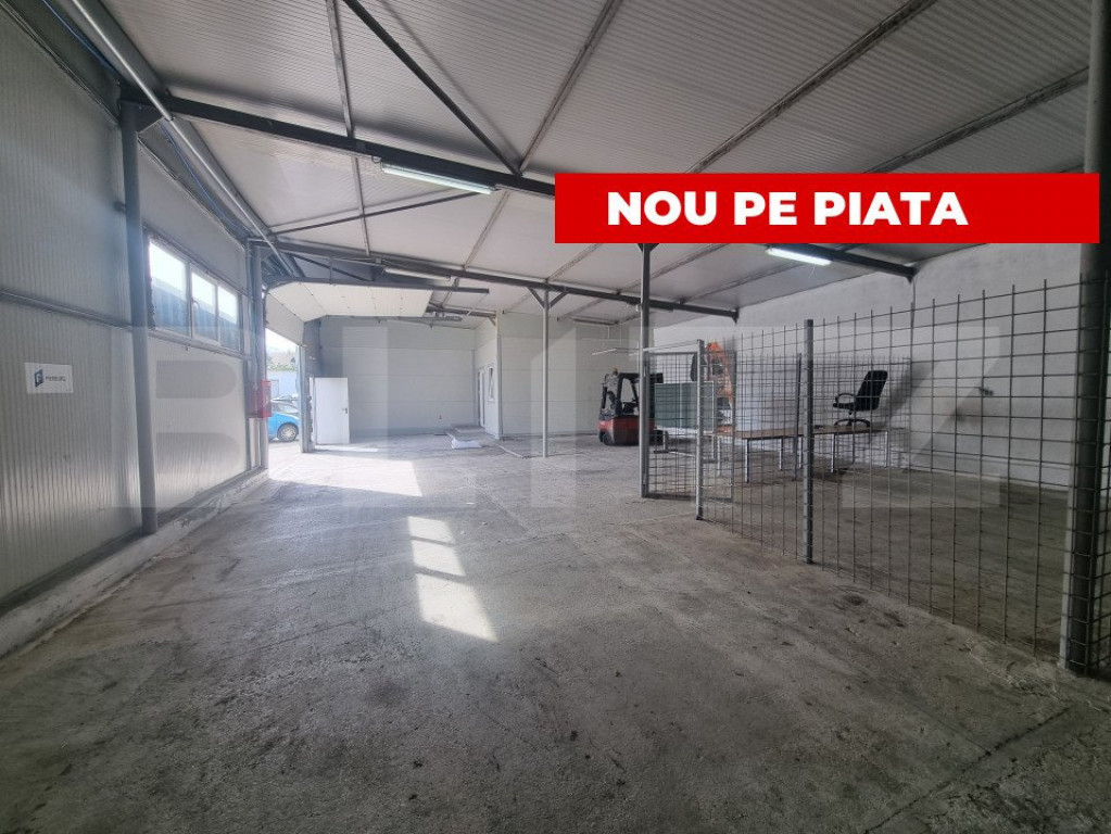 Hală de de închiriat cu birouri în Bartolomeu 310 mp