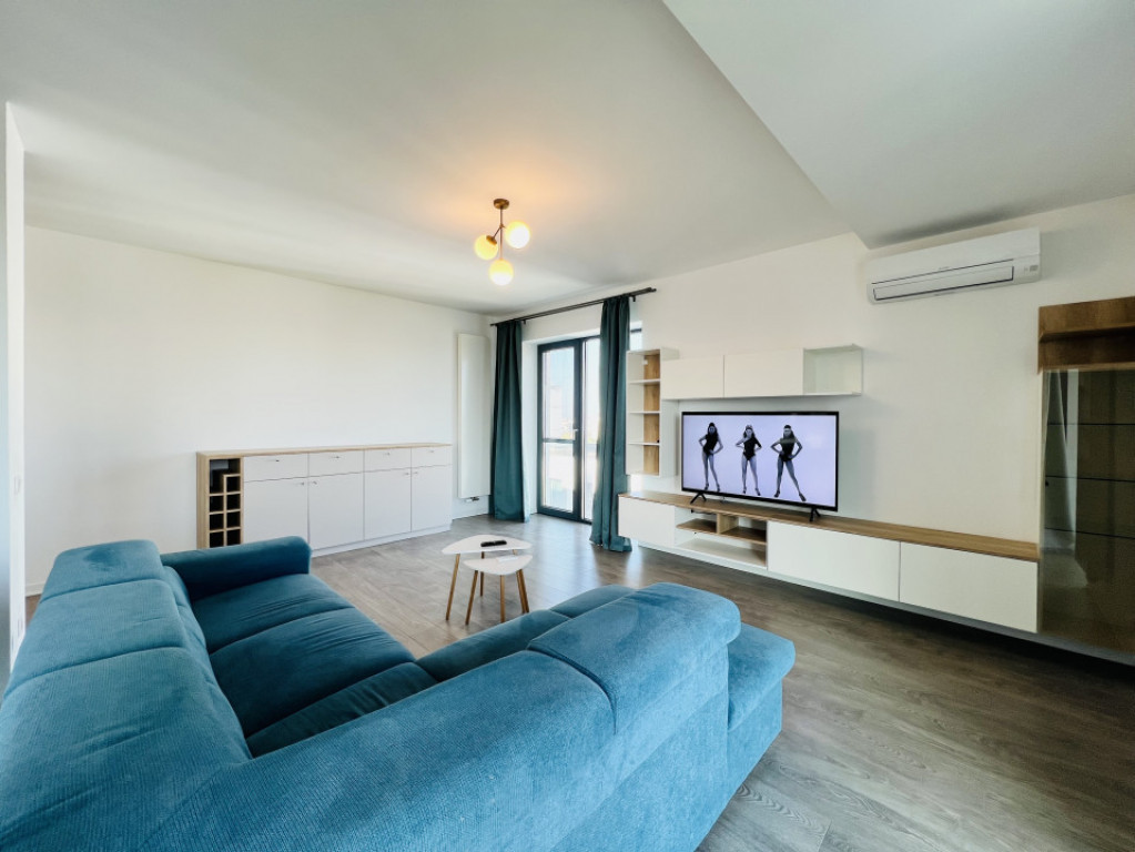 Apartament spatios cu 2 camere in Cloud 9 Pipera cu Vedere P