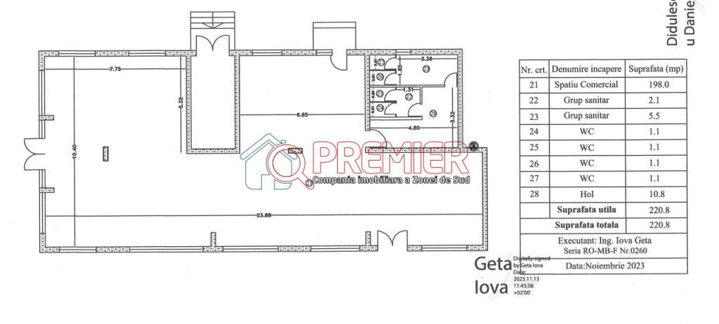 Popesti Leordeni - Spatiu 220mp - parcari si terasa