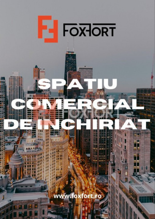 Spatiu comercial, vad excelent, de inchiriat in Centrul Timi