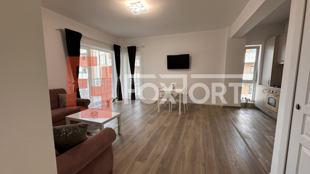 Apartament cu 2 camere ultra modern la etajul 3 din 5