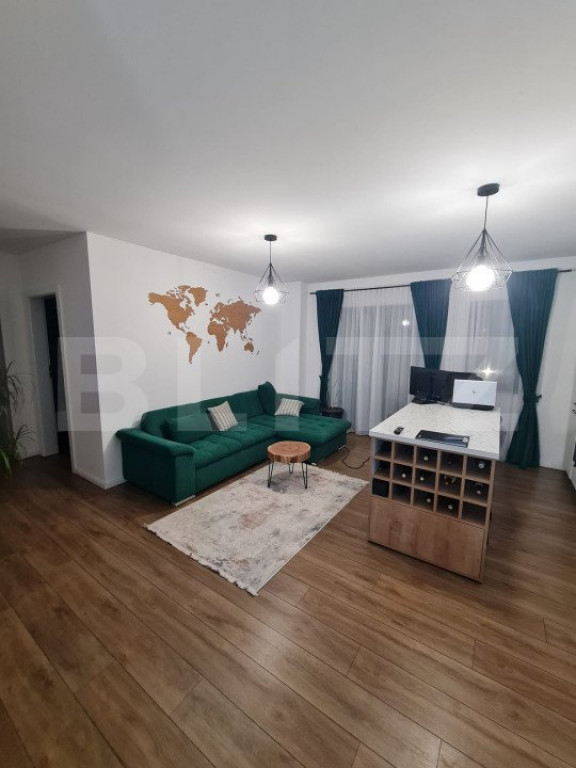 Apartament cu gradina