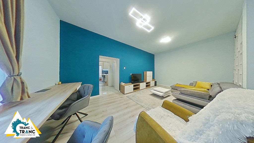 Apartament vibrant, Ultracentral, cu 2 camere, renovat si modernizatâ