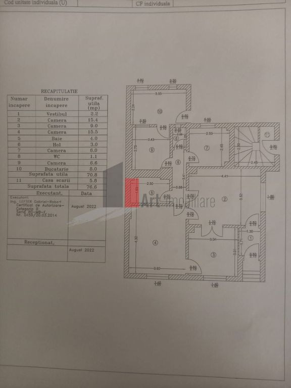 Apartament in vila