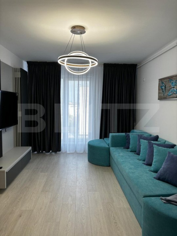 Apartament superb de 2 camere, 53,5 mp, modern, zona-Bulevar