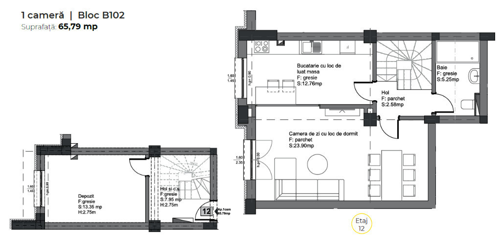 Apartament cu 1 camera in bloc nou, Avantgarden3 Brasov