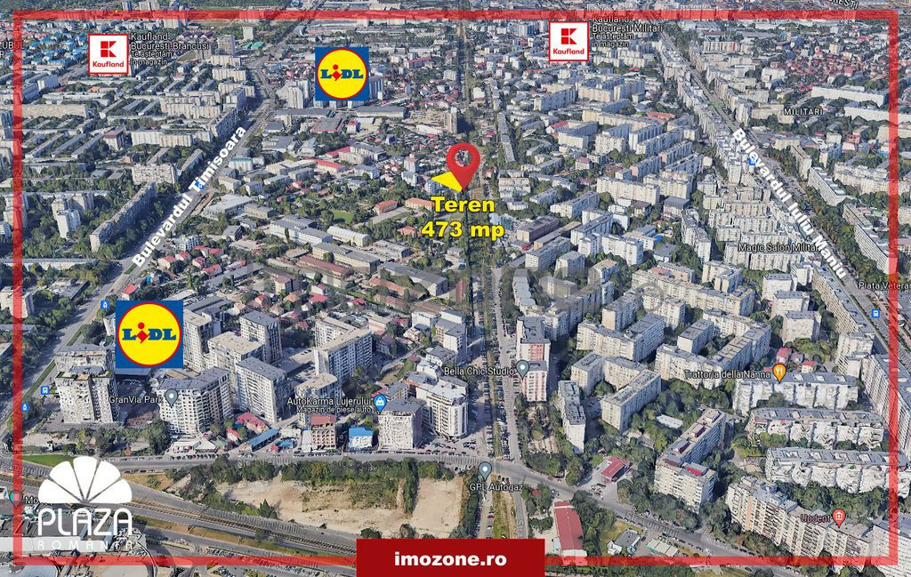 Teren investitie, Militari - Mirodeniei, 473mp, zona M2, ...