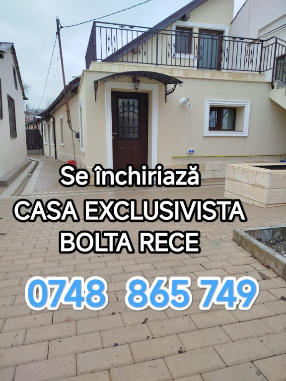 Inchiriez in CENTRUL Iasului CASA EXCLUSIVISTA_ Bolta Rece totul NOU