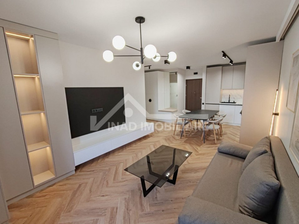 Apartament cu 2 camere, finisat mobilat modern, parcare, Par