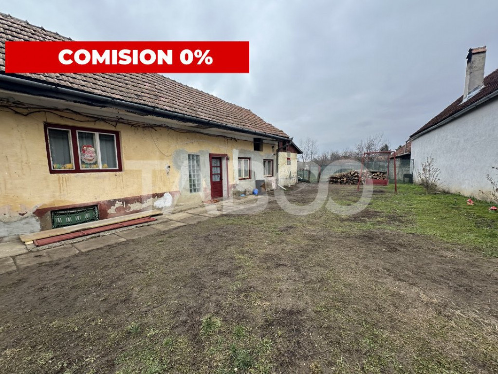 Comision 0%! Casa de vanzare 2 camere 100 mpu teren liber 12