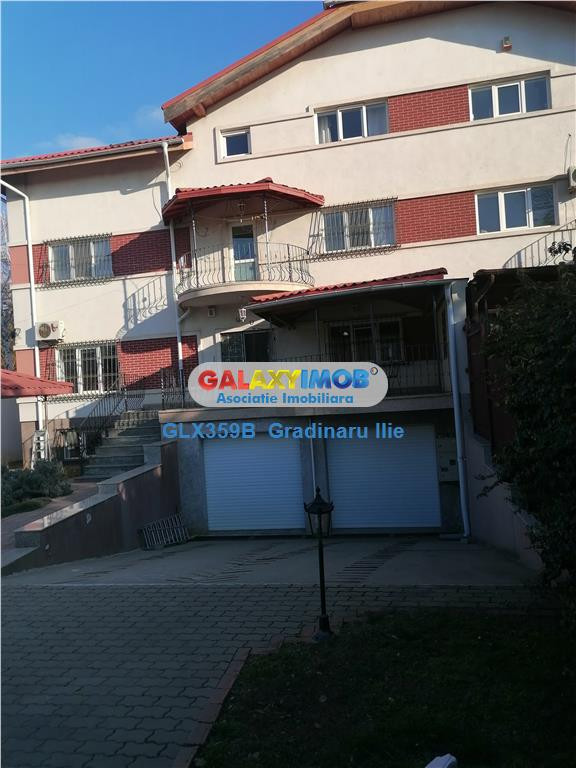 Casa lux 9 camere Parcul Bazilescu, curte 450 mp