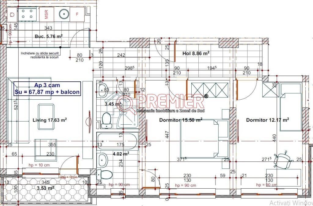 3 camere cu avans 15% - Berceni Grand Arena