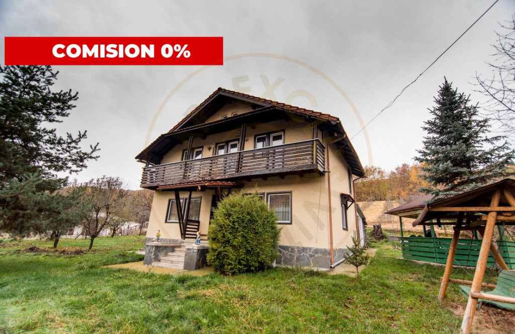 Casa deosebita cu vedere panoramica la 10 km de Mioveni. Com