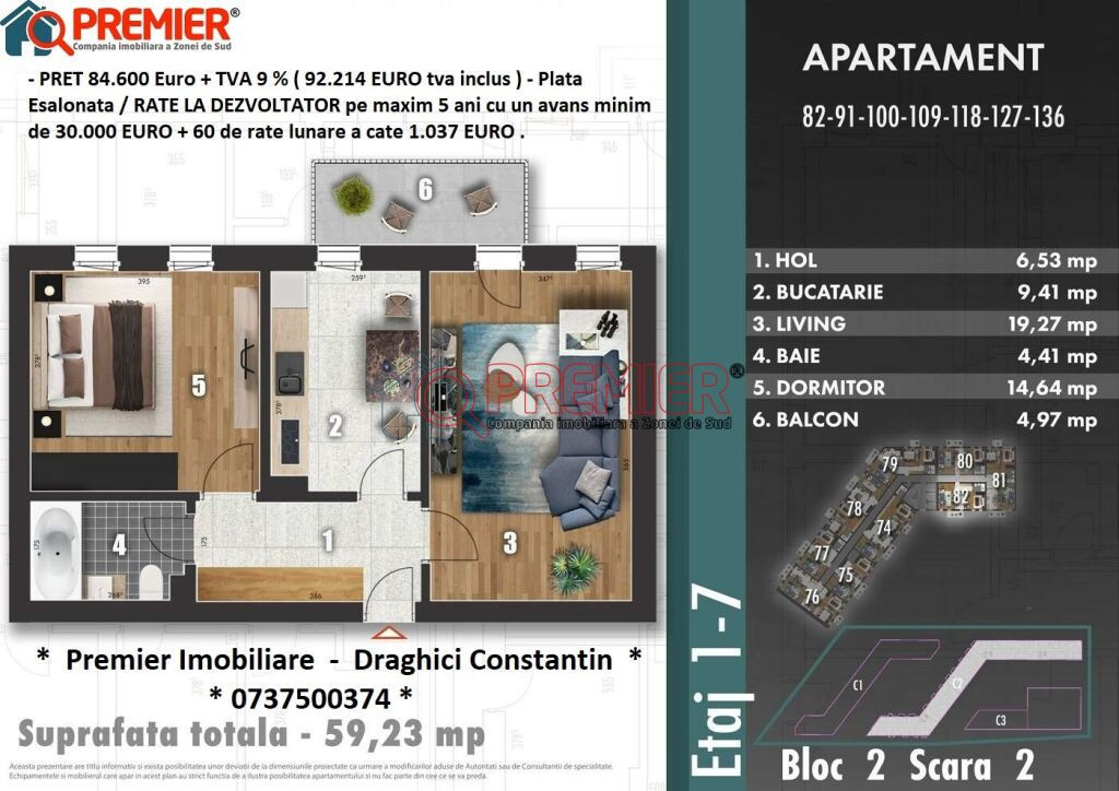 Rate la Dezvoltator - Z PARK RESIDENCE - B.dul Metalurgiei