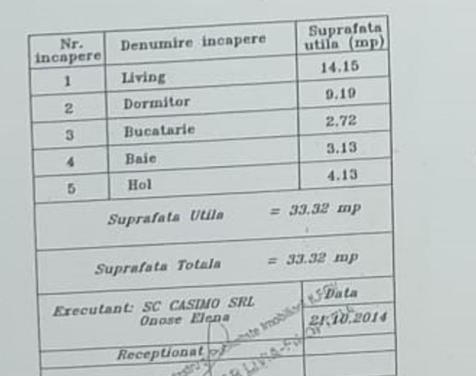 Studio34mp+curte39mp+parcare cota indiv/mob.util/12min me...