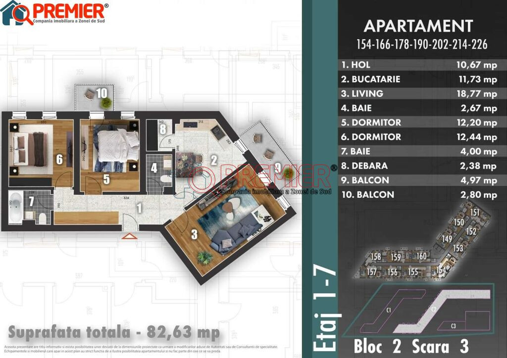 Parcul Tudor Arghezi- apartament 3 camere