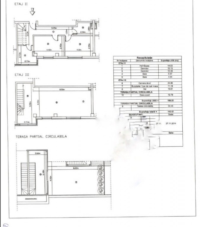 Apartament tip penthouse