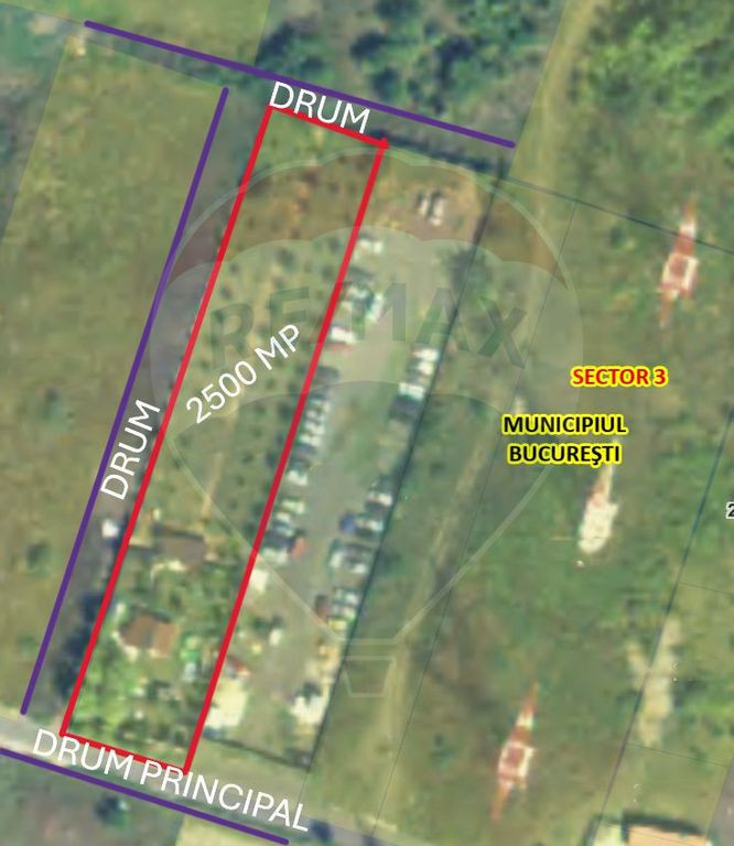 Vanzare Teren 2500 mp Intravilan Agricol Drumul Lunca Doc...
