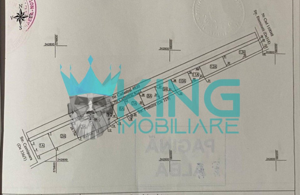 Teren Tamasi, Corbeanca | Utilitati la 50mp | Deschidere 33m