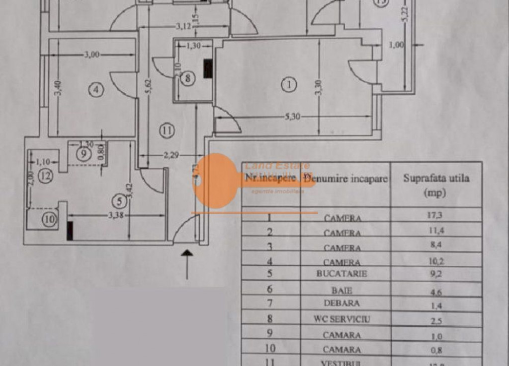 4 camere Sebastian - Rahova
